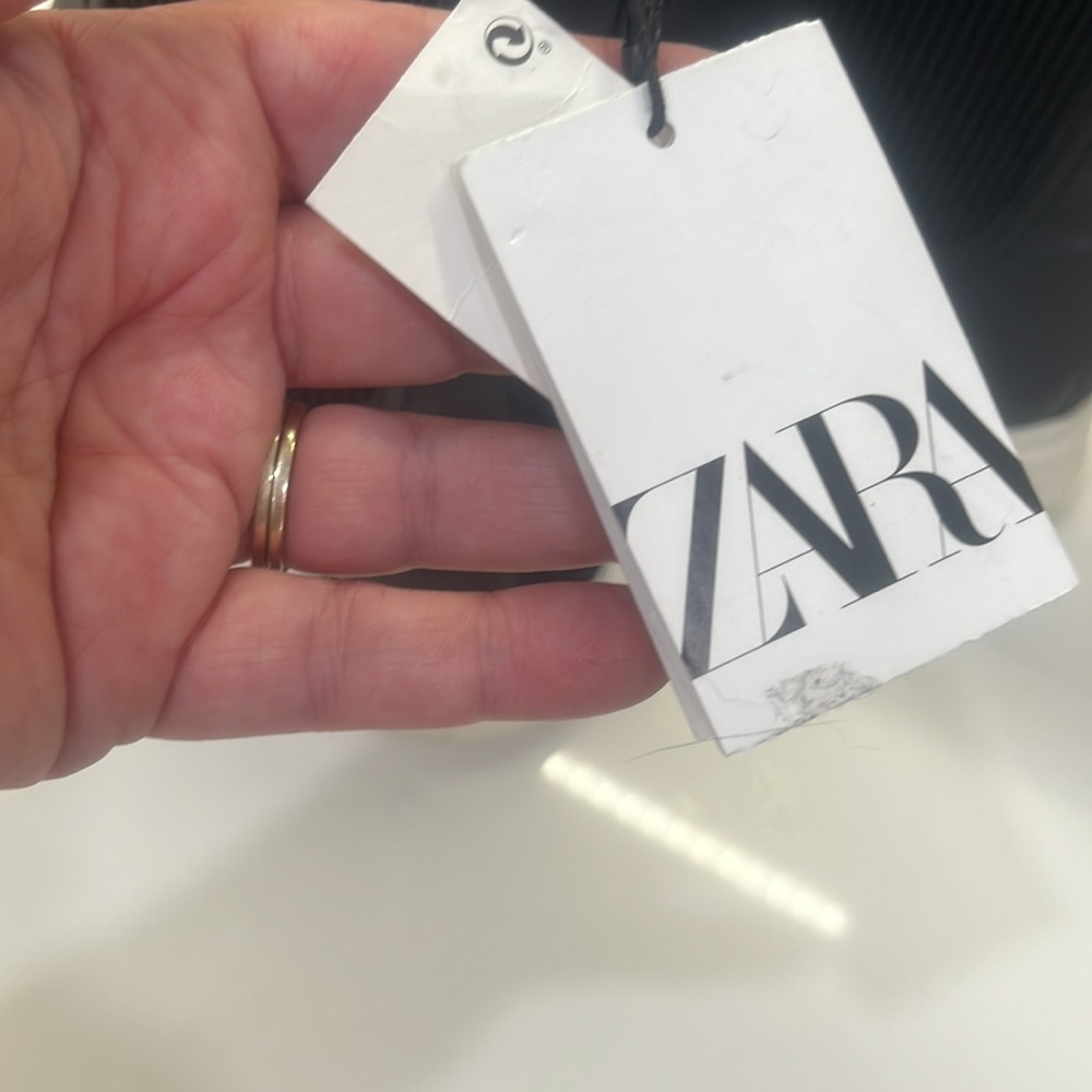 Zara black high tops NWT - Picture 3 of 7